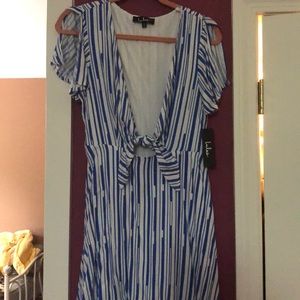 Lulus cutout mini dress